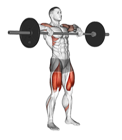 Illustration of High Pull exercise